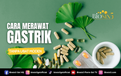 Cara Merawat Gastrik Tanpa Ubat Moden