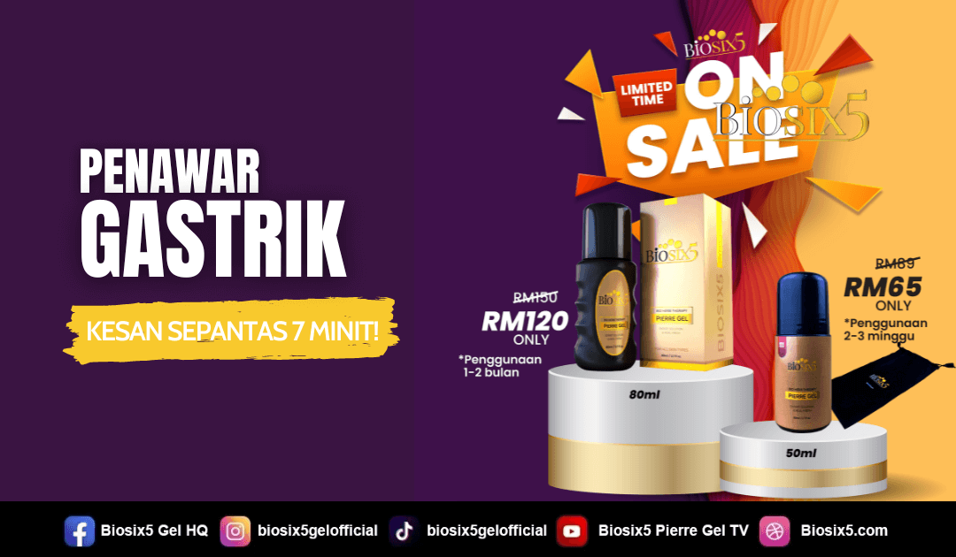 Penawar Gastrik – Kesan Sepantas 7 Minit!