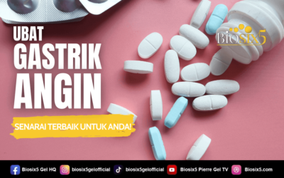 Ubat Gastrik Angin – Senarai Terbaik Untuk Anda!